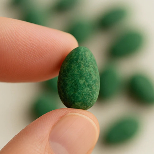 Mandorle al Cioccolato e Spirulina - La Fattoria Della Mandorla