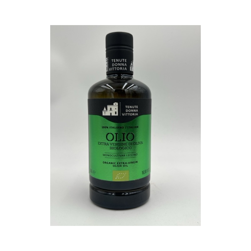 BIO Leccino - Natives Olivenöl Extra - Monovarietal - Typisches Apulisches Produkt - 250-ml-Flasche - Tenute Donna Vittoria