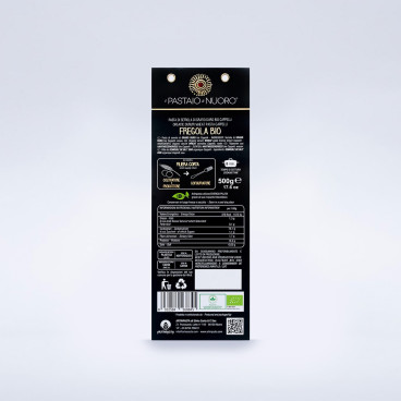 Fregola Biologica Cappelli - Pasta di Grano Duro Cappelli - Prodotto Tipico Sardo - Pacco da 500 g - Artinpasta