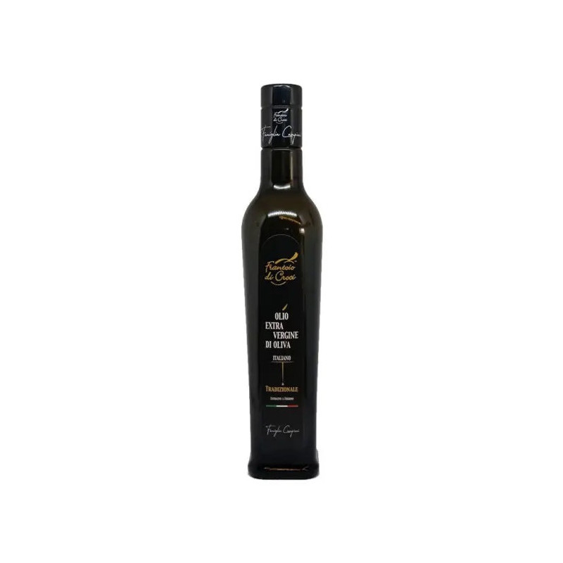 Olio Extravergine di Oliva Tradizionale - Olio EVO - Prodotto Tipico Toscano - Bottiglia da 500ml - Frantoio di Croci Olio Extravergine di Oliva Tradizionale - Olio EVO - Prodotto Tipico Toscano - Bottiglia da 500ml - Frantoio di Croci