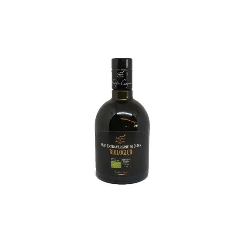 Bio Natives Olivenöl Extra - EVO-Öl - Typisches Produkt aus der Toskana - 500-ml-Flasche - Frantoio di Croci Bio Natives Olivenöl Extra - EVO-Öl - Typisches Produkt aus der Toskana - 500-ml-Flasche - Frantoio di Croci
