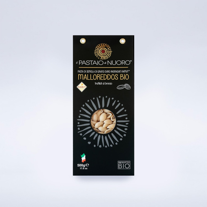 Malloreddus Biologici Khorasan Kamut® - Pasta di Grano Duro Kamut - Prodotto Tipico Sardo - Pacco da 500 g - Artinpasta Malloreddus Biologici Khorasan Kamut® - Pasta di Grano Duro Kamut - Prodotto Tipico Sardo - Pacco da 500 g - Artinpasta