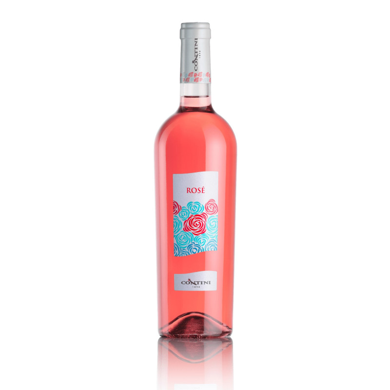 Nieddera Rosé - Valle Del Tirso I.G.T. - Vino Rosato - Prodotto Tipico Sardo - Bottiglia 0,75 L - Contini