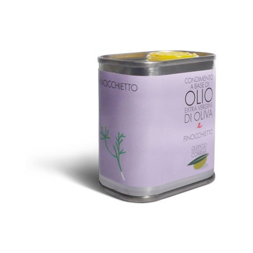 Olio extra vergine di oliva e finocchietto - Oleificio Corrias