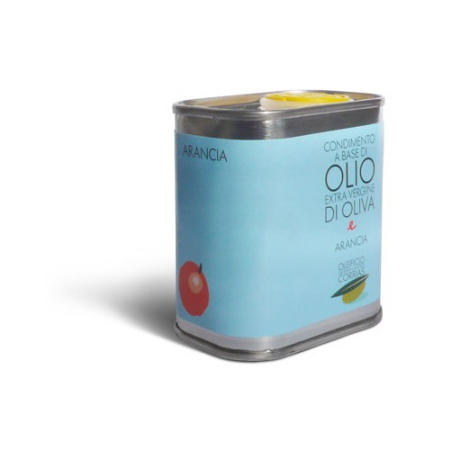 Olio extra vergine di oliva e arancia - Oleificio Corrias
