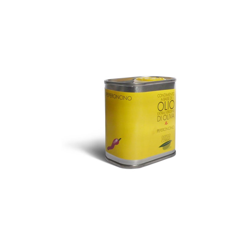 Olio extra vergine di oliva e peperoncino - Oleificio Corrias Olio extra vergine di oliva e peperoncino - Oleificio Corrias
