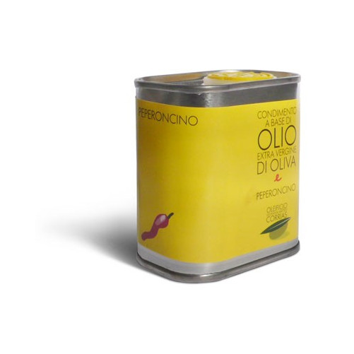 Olio extra vergine di oliva e peperoncino - Oleificio Corrias
