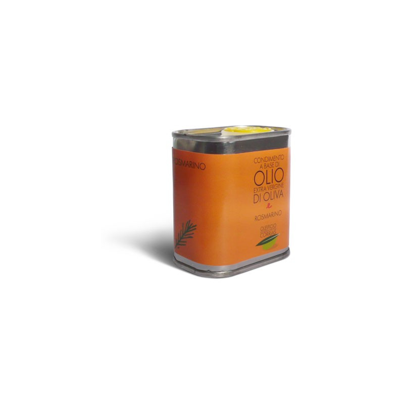 Huile d'olive extra vierge et romarin - Oleificio Corrias Huile d'olive extra vierge et romarin - Oleificio Corrias