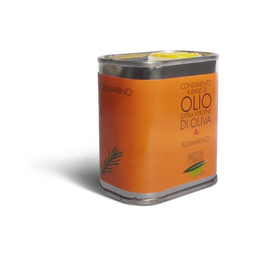 Olio extra vergine di oliva e rosmarino - Oleificio Corrias