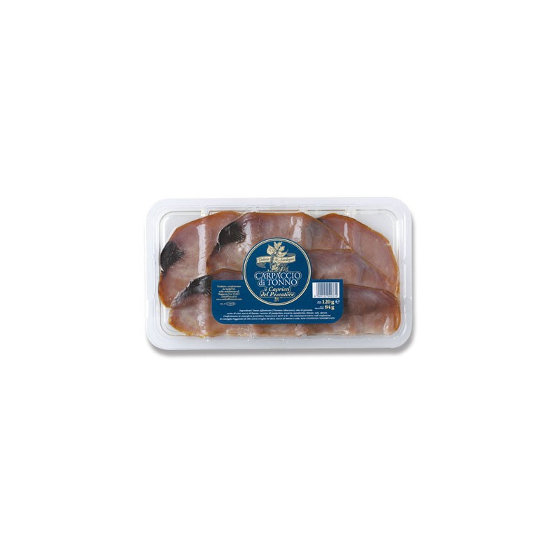 Carpaccio di Tonno - Sarda Affumicati - Linea Delizie di Sardegna Carpaccio di Tonno - Sarda Affumicati - Linea Delizie di Sardegna