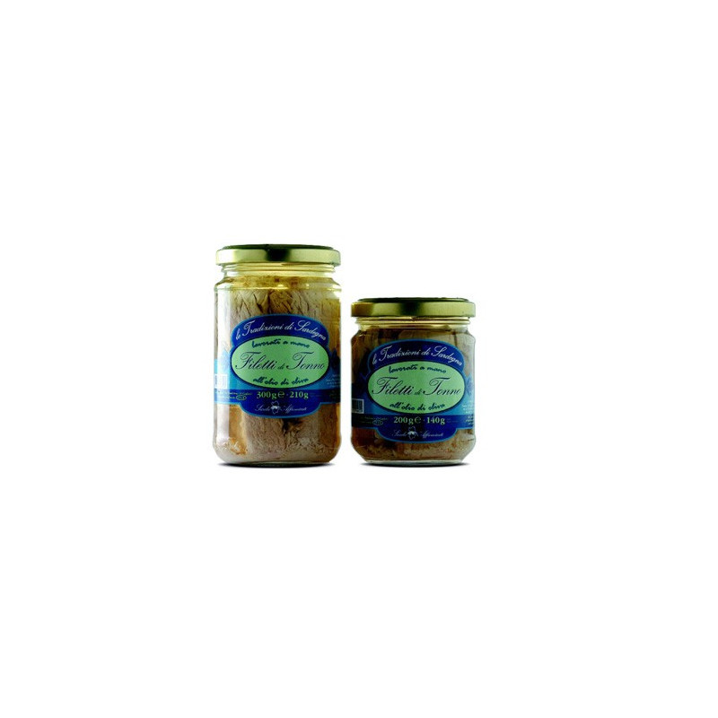 Filetti di tonno sott'olio - Sarda Affumicati Filetti di tonno sott'olio - Sarda Affumicati