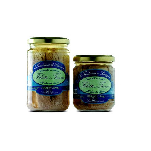 Filetti di tonno sott'olio - Sarda Affumicati