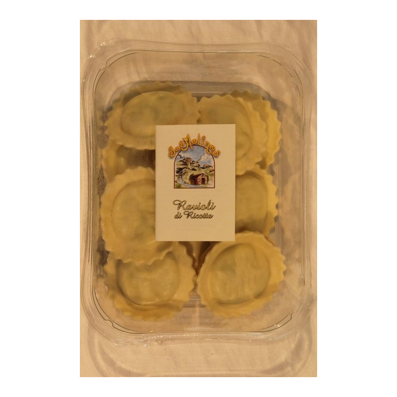 Ravioli ai finocchietti selvatici - Sos Molinos Ravioli ai finocchietti selvatici - Sos Molinos