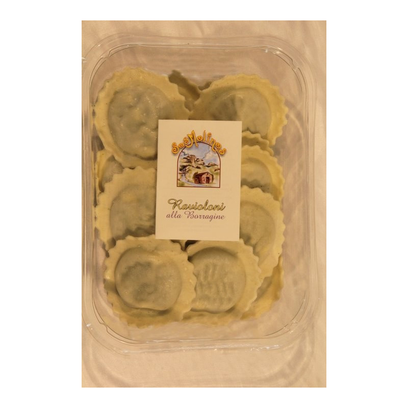Ravioli with borage leaves - Sos Molinos Ravioli with borage leaves - Sos Molinos