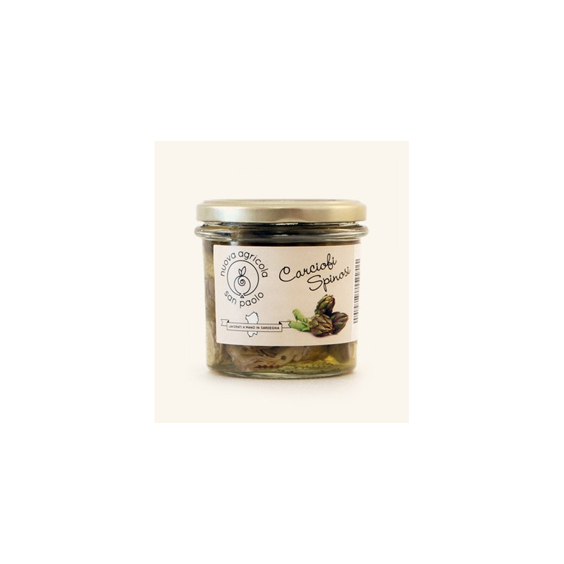 Carciofo spinoso sott'olio - Nuova Agricola San Paolo Carciofo spinoso sott'olio - Nuova Agricola San Paolo