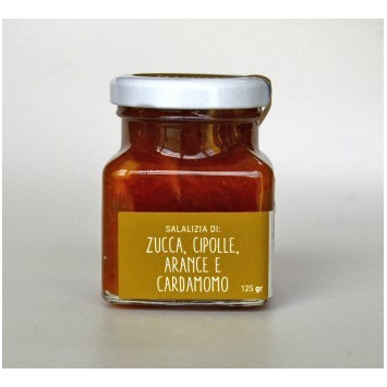 Salalizia di zucca, cipolle rosse e cardamomo - Mammai