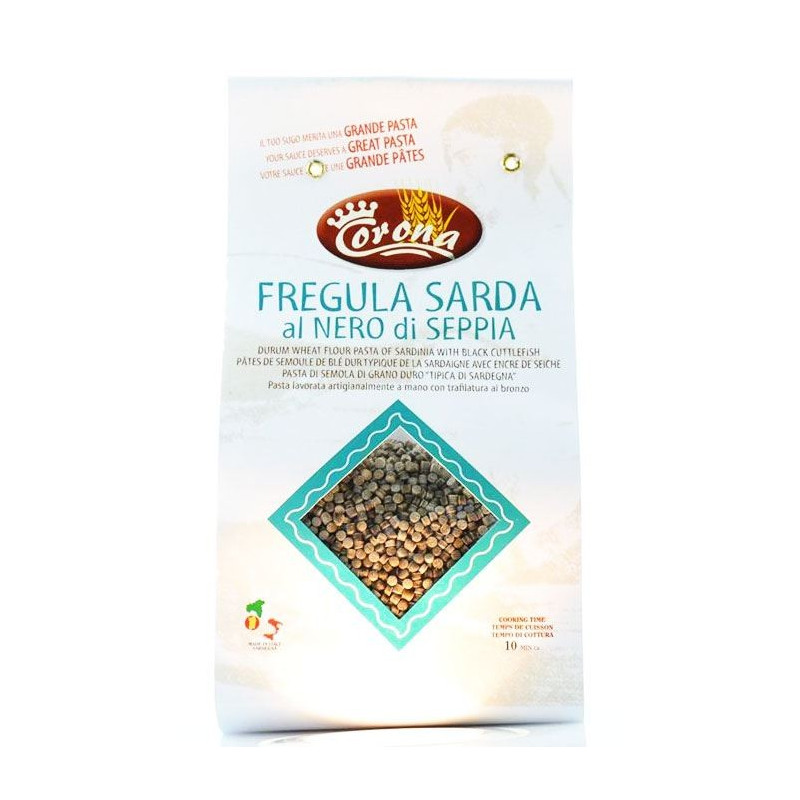 Fregula nera - Corona Fregula nera - Corona