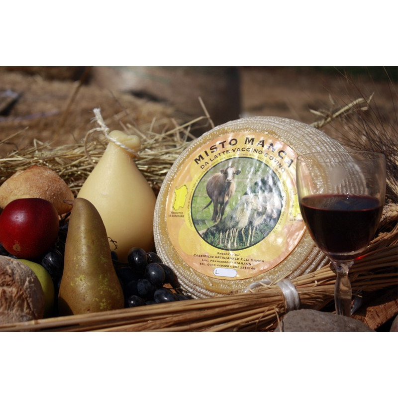 Formaggio sardo pecorino misto vacca - Su Pranu Formaggio sardo pecorino misto vacca - Su Pranu
